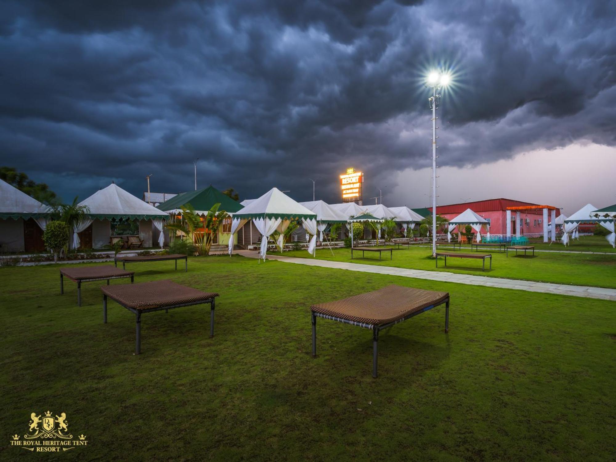The Royal Heritage Tent Resort- Statue Of Unity Kevadia Bagian luar foto