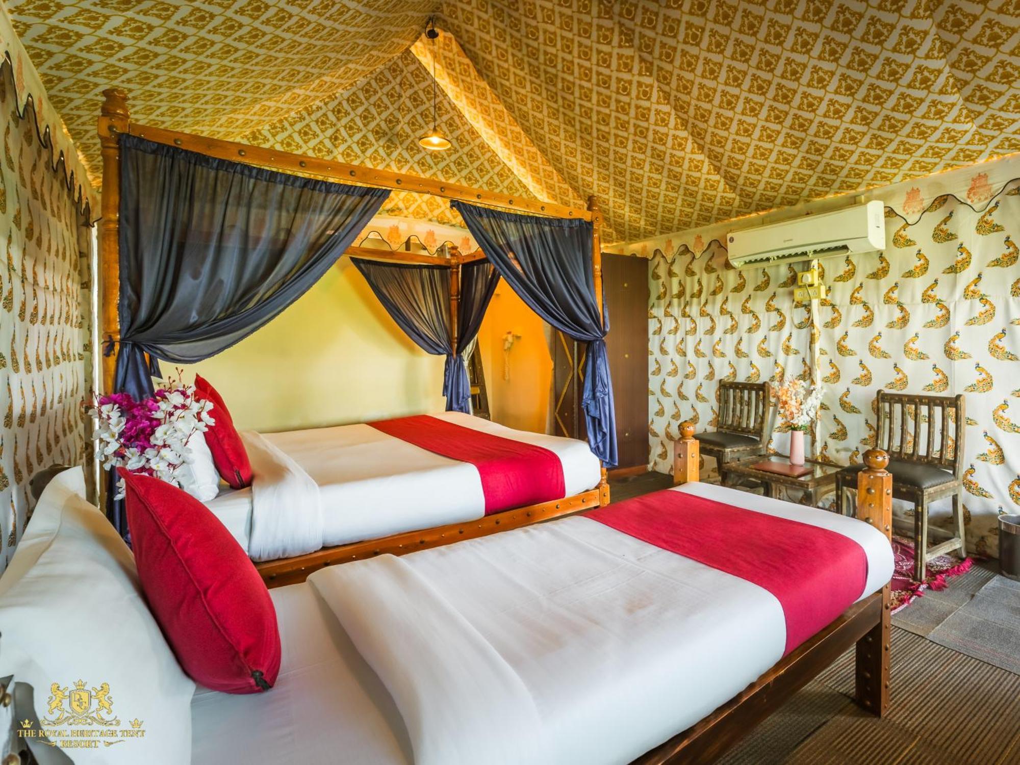 The Royal Heritage Tent Resort- Statue Of Unity Kevadia Bagian luar foto