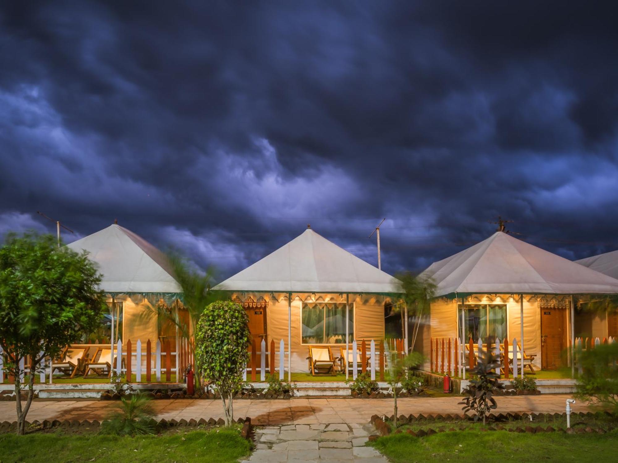 The Royal Heritage Tent Resort- Statue Of Unity Kevadia Bagian luar foto