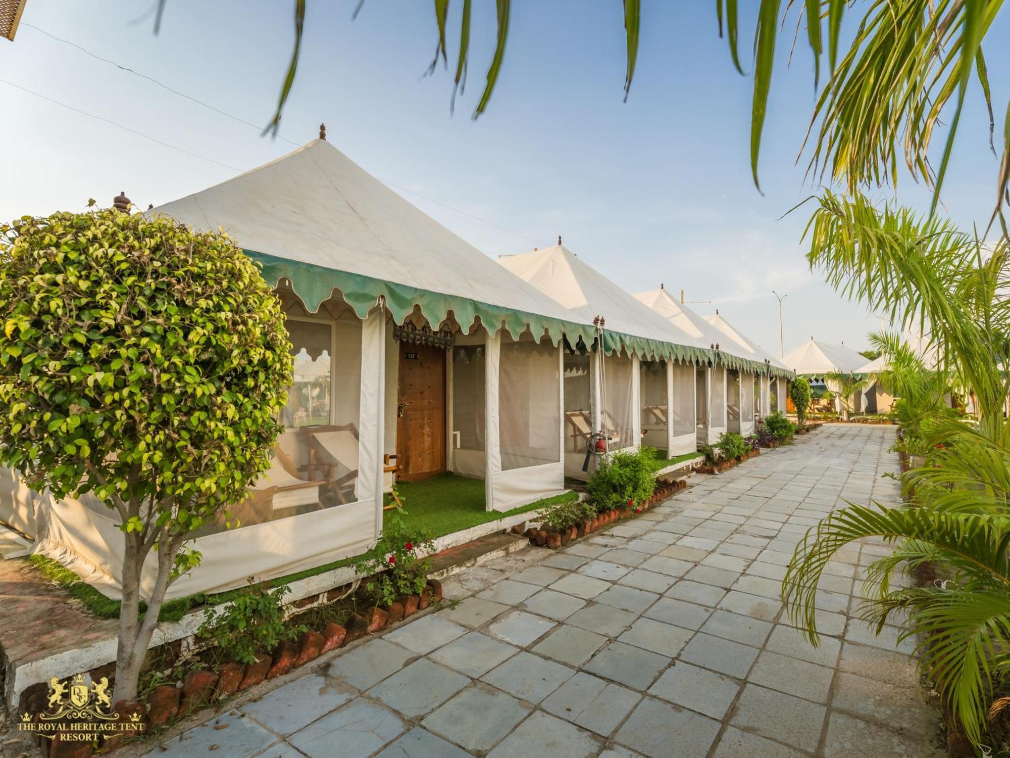 The Royal Heritage Tent Resort- Statue Of Unity Kevadia Bagian luar foto