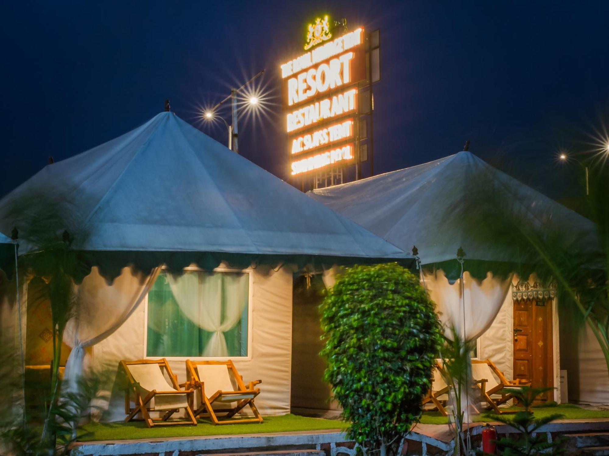 The Royal Heritage Tent Resort- Statue Of Unity Kevadia Bagian luar foto