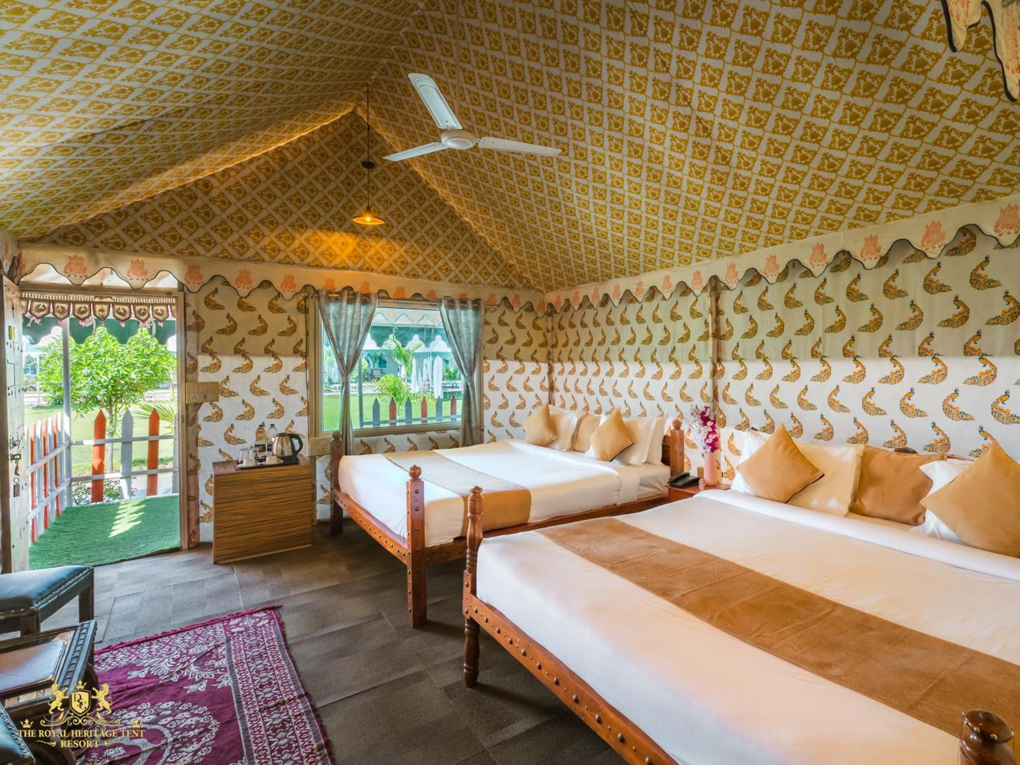The Royal Heritage Tent Resort- Statue Of Unity Kevadia Bagian luar foto