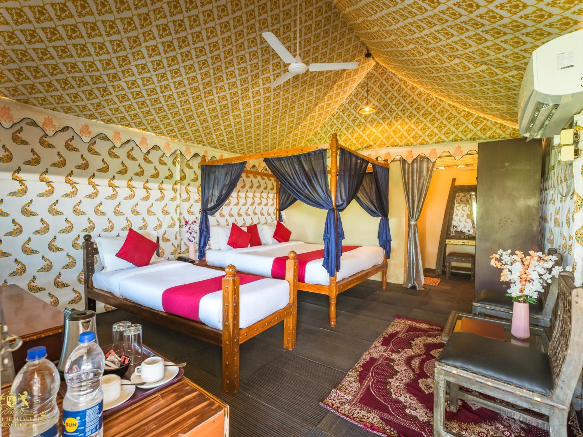 The Royal Heritage Tent Resort- Statue Of Unity Kevadia Ruang foto