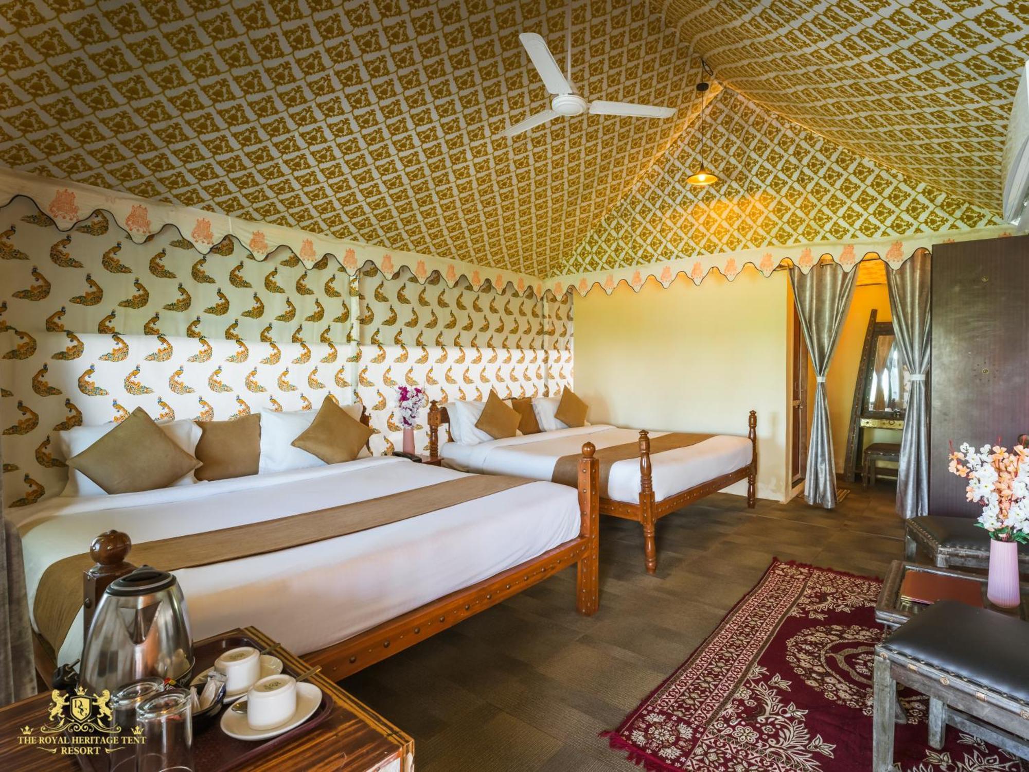 The Royal Heritage Tent Resort- Statue Of Unity Kevadia Bagian luar foto
