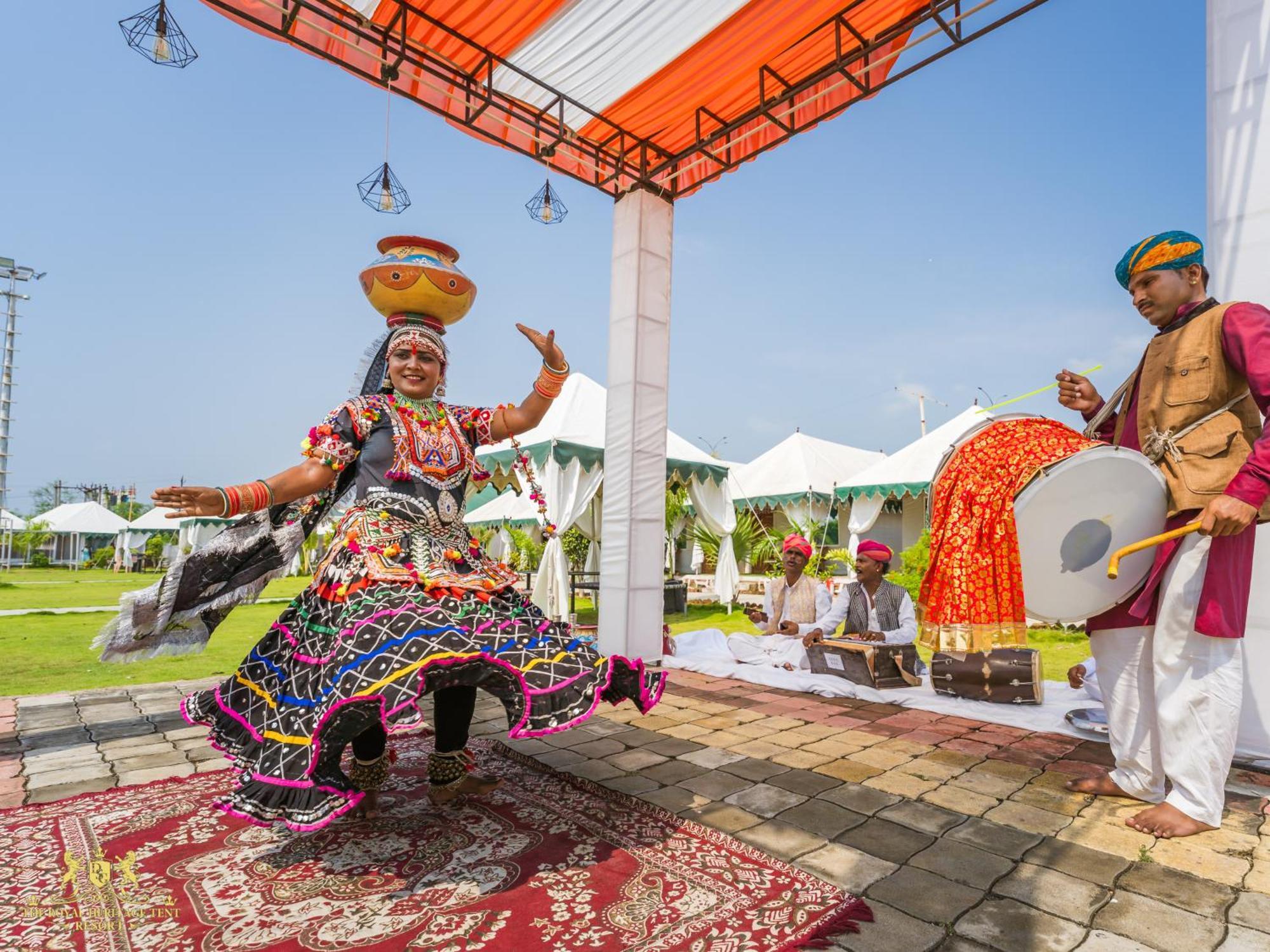 The Royal Heritage Tent Resort- Statue Of Unity Kevadia Bagian luar foto